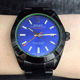 ロレックスミルガウスコピー時計116400GV、耐久性にも優れている、老舗時計